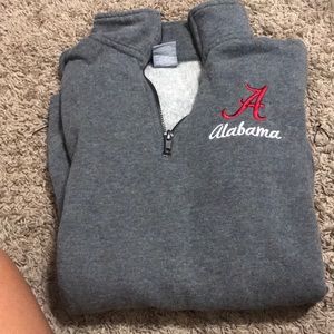 alabama crimson tide quarter zip